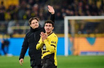 Erstmals nach seiner folgenschweren Knieverletzung Anfang Mai 2021 beim Pokal-Halbfinale gegen Kiel kam Mateu Morey (vorne) in einem Pflichtspiel wieder zum Einsatz. Erstmals nach seiner folgenschweren Knieverletzung Anfang Mai 2021 beim Pokal-Halbfinale gegen Kiel kam Mateu Morey (vorne) in einem Pflichtspiel wieder zum Einsatz.
