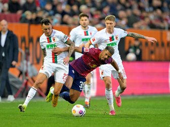 Vor Real: Leipzig in Augsburg nur remis Vor Real: Leipzig in Augsburg nur remis