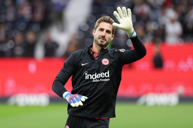 Eintracht Frankfurt bangt um den Einsatz von Torwart Kevin Trapp.