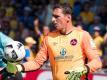 Raphael Schäfer fällt wohl mindestens drei Wochen aus. Foto: Peter Steffen
<br>dpa-infocom GmbH