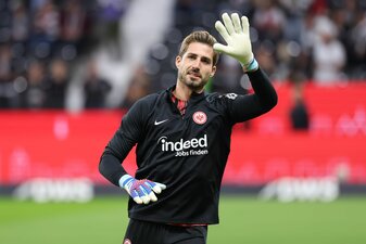 Ist rechtzeitig fit für das Spiel bei Saint-Gilloise: Eintracht-Torwart Kevin Trapp. Ist rechtzeitig fit für das Spiel bei Saint-Gilloise: Eintracht-Torwart Kevin Trapp.