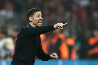 Leverkusens Trainer Xabi Alonso muss mit seinem Team nach Heidenheim. Leverkusens Trainer Xabi Alonso muss mit seinem Team nach Heidenheim.