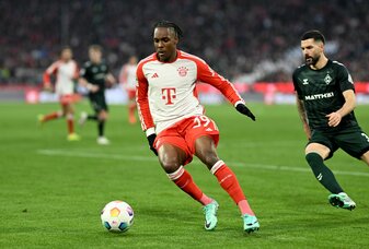Angeblich ist Manchester United an einer Verpflichtung von Mathys Tel interessiert. Angeblich ist Manchester United an einer Verpflichtung von Mathys Tel interessiert.