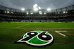 Blick in die Arena von Hannover 96 vor einem Spiel.