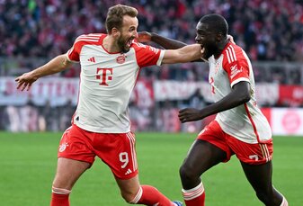 Harry Kane und Dayot Upamecano wollen in Bochum schwierige Tage hinter sich lassen. Harry Kane und Dayot Upamecano wollen in Bochum schwierige Tage hinter sich lassen.