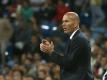 Das Real-Team von Trainer Zinedine Zidane jubelte spät. Foto: Kiko Huesca