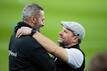 Der alte und der neue Coach des HSV: Tim Walter (l) und Steffen Baumgart.