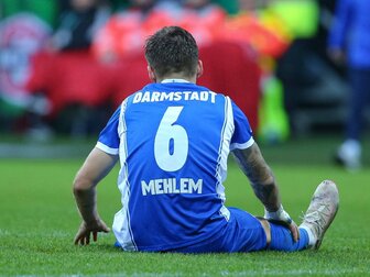 Wieder Wadenbeinbruch bei Darmstadts Mehlem Wieder Wadenbeinbruch bei Darmstadts Mehlem