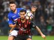 AC Mailand setzt sich mit Suso geschickt in Genua durch. Foto: Luca Zennaro
<br>dpa-infocom GmbH