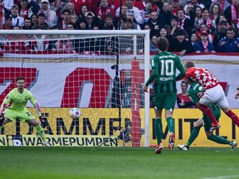 Mainzer Remis gegen spät aufwachende Borussia Mainzer Remis gegen spät aufwachende Borussia