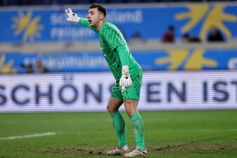 Aktuell Stammkeeper in der 3. Liga, aber Lotka möchte mehr. Foto: Christof Koepsel/Getty Images for DFB Aktuell Stammkeeper in der 3. Liga, aber Lotka möchte mehr. Foto: Christof Koepsel/Getty Images for DFB