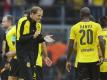 Das Team von Thomas Tuchel feierten gegen Darmstadt 98 einen 6:0-Kantersieg. Foto: Ina Fassbender