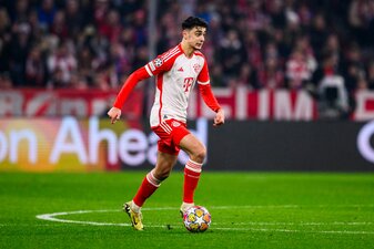 Bayerns Aleksandar Pavlovic ist derzeit in guter Form. Bayerns Aleksandar Pavlovic ist derzeit in guter Form.