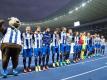 Hertha BSC ist derzeit der härteste Bayern-Verfolger. Foto: Annegret Hilse