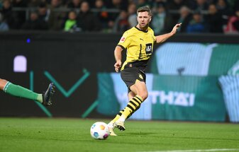 BVB-Stürmer Niclas Füllkrug freut sich auf die DFB-Nominierung. BVB-Stürmer Niclas Füllkrug freut sich auf die DFB-Nominierung.