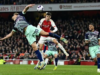 Havertz köpft Arsenal zum Sieg - Ärger wegen "Schwalbe" Havertz köpft Arsenal zum Sieg - Ärger wegen "Schwalbe"