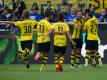 Dortmund zieht in der ewigen Tabelle an Bremen vorbei (Quelle: FIRO/SID-IMAGES)