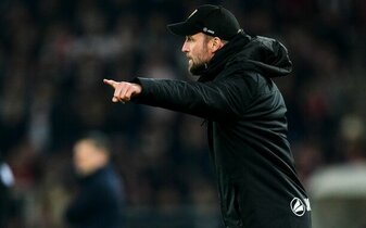 Stuttgarts Trainer Sebastian Hoeneß freut sich über die Berufung von vier VfB-Profis in die Nationalmannschaft. Stuttgarts Trainer Sebastian Hoeneß freut sich über die Berufung von vier VfB-Profis in die Nationalmannschaft.