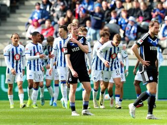 Schalke 04 rutscht tiefer in die Gefahrenzone - Hertha siegt Schalke 04 rutscht tiefer in die Gefahrenzone - Hertha siegt