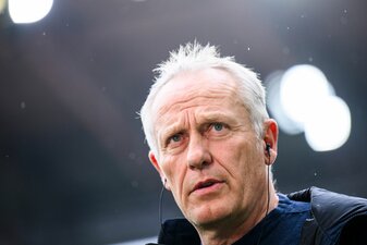 Christian Streich hat Schiedsrichter Harm Osmers kritisiert. Christian Streich hat Schiedsrichter Harm Osmers kritisiert.