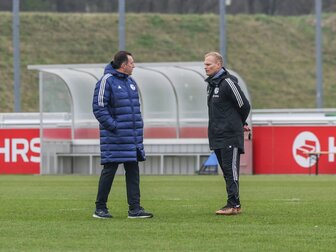 Wilmots: "Keine Trainerdiskussion", aber keine "Jobgarantie" Wilmots: "Keine Trainerdiskussion", aber keine "Jobgarantie"