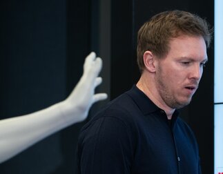 Bundestrainer Julian Nagelsmann startet die Vorbereitung auf zwei EM-Testspiele. Bundestrainer Julian Nagelsmann startet die Vorbereitung auf zwei EM-Testspiele.