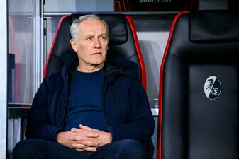 Freiburgs scheidender Trainer Christian Streich genießt Kult-Status. Freiburgs scheidender Trainer Christian Streich genießt Kult-Status.