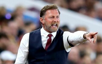 2022 als Southampton-Trainer: Ralph Hasenhüttl an der Seitenlinie. 2022 als Southampton-Trainer: Ralph Hasenhüttl an der Seitenlinie.