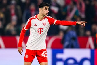 Muss sein Debüt in der deutschen Fußball-Nationalmannschaft verschieben: Aleksandar Pavlovic. Muss sein Debüt in der deutschen Fußball-Nationalmannschaft verschieben: Aleksandar Pavlovic.
