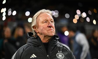 Bundestrainer Horst Hrubesch ist über das Olympia-Los für sein Team zufrieden. Bundestrainer Horst Hrubesch ist über das Olympia-Los für sein Team zufrieden.