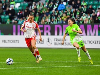 Sieg beim Dauerrivalen Wolfsburg: Bayern voll auf Meisterkurs Sieg beim Dauerrivalen Wolfsburg: Bayern voll auf Meisterkurs