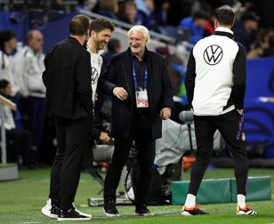 Foto: Völler: Sieg in Frankreich das beste DFB-Spiel seit Jahren