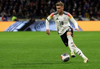 Linksverteidiger Maximilian Mittelstädt feierte in Frankreich seine Premiere für das DFB-Team. Linksverteidiger Maximilian Mittelstädt feierte in Frankreich seine Premiere für das DFB-Team.