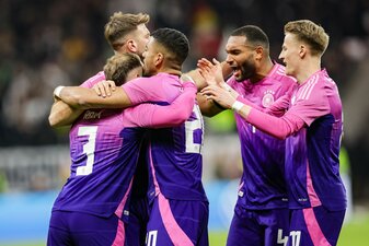 Deutschland setzte sich in Frankfurt gegen die Niederlande durch. Deutschland setzte sich in Frankfurt gegen die Niederlande durch.