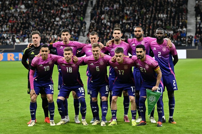 Die deutsche Fußball-Nationalmannschaft trat mit der Frankreich-Siegerelf auch im Test gegen die Niederlande an.