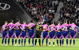 Trainer Nagelsmann bot in beiden Testpartien die identische Mannschaft auf. Trainer Nagelsmann bot in beiden Testpartien die identische Mannschaft auf.