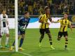 Pierre-Emerick Aubameyang bringt den BVB in Führung (Quelle: SID-IMAGES/FIRO)