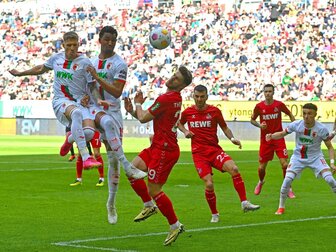 Köln verpasst den Sieg, Augsburg einen Rekord Köln verpasst den Sieg, Augsburg einen Rekord