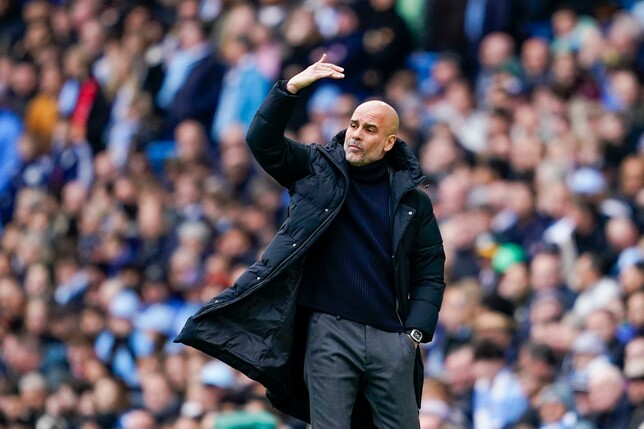 Der Trainer des Premier-League-Clubs Manchester City: Pep Guardiola.