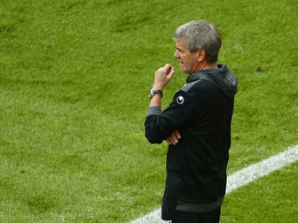 Funkel sieht seinen Matchplan bestätigt Funkel sieht seinen Matchplan bestätigt