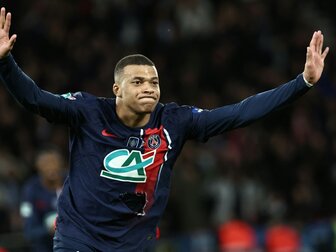 Dank Mbappe: PSG nach drei Jahren wieder im Pokalfinale Dank Mbappe: PSG nach drei Jahren wieder im Pokalfinale
