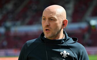 Trainer Torsten Lieberknecht und Darmstadt 98 stehen vor dem Wiederabstieg in die 2. Bundesliga. Trainer Torsten Lieberknecht und Darmstadt 98 stehen vor dem Wiederabstieg in die 2. Bundesliga.