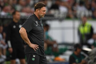 Ralph Hasenhüttl ist seit Mitte März Trainer des VfL Wolfsburg. Ralph Hasenhüttl ist seit Mitte März Trainer des VfL Wolfsburg.
