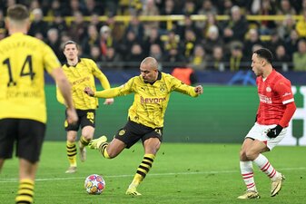 Borussia Dortmund muss auch im ersten Viertelfinal-Duell mit Atlético Madrid auf Donyell Malen verzichten.