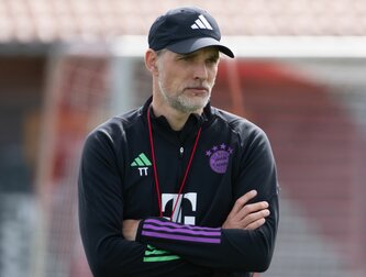 Bayern-Traier Thomas Tuchel will sich auf das Viertelfinal-Rückspiel der Champions League gegen den FC Arsenal konzentrieren. Bayern-Traier Thomas Tuchel will sich auf das Viertelfinal-Rückspiel der Champions League gegen den FC Arsenal konzentrieren.