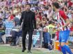 Real Madrids Cristiano Ronaldo (l) wurde nach 72 Minuten ausgewechselt. Foto: Angel Medina G.