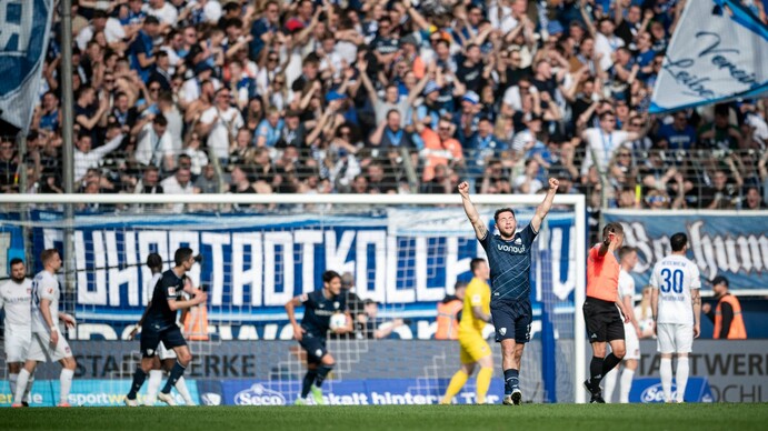 Bochum durfte gegen Heidenheim über ein spätes Remis jubeln.