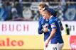 Finn Porath (l) und Lewis Holtby von Holstein Kiel.