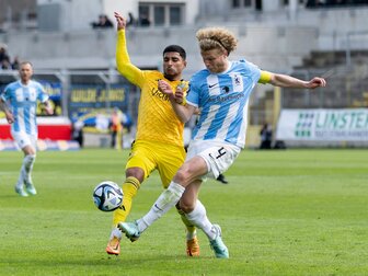 3. Liga: Dresden und Saarbrücken patzen im Aufstiegsrennen 3. Liga: Dresden und Saarbrücken patzen im Aufstiegsrennen