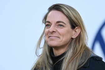 DFB-Sportdirektorin Nia Künzer hofft auf den Zuschlag für die Frauen-WM 2027. DFB-Sportdirektorin Nia Künzer hofft auf den Zuschlag für die Frauen-WM 2027.